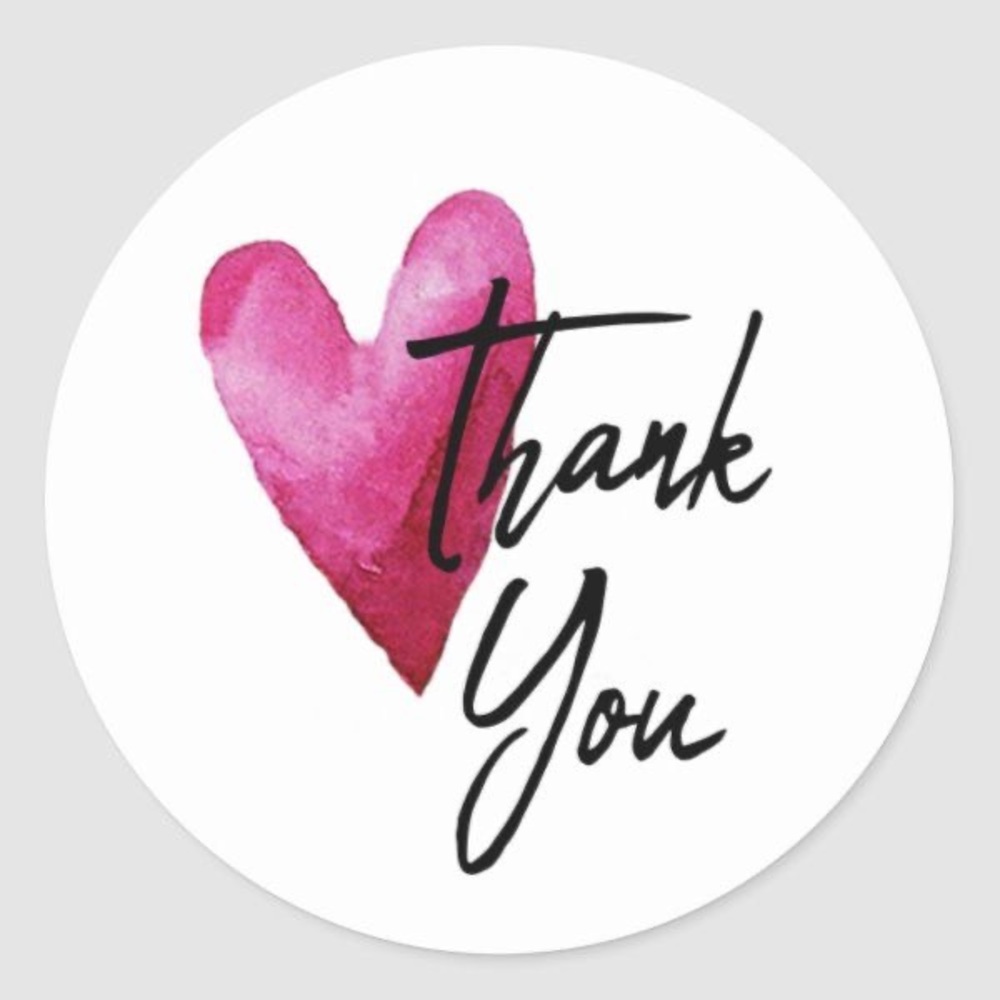 Thank you to my Customers